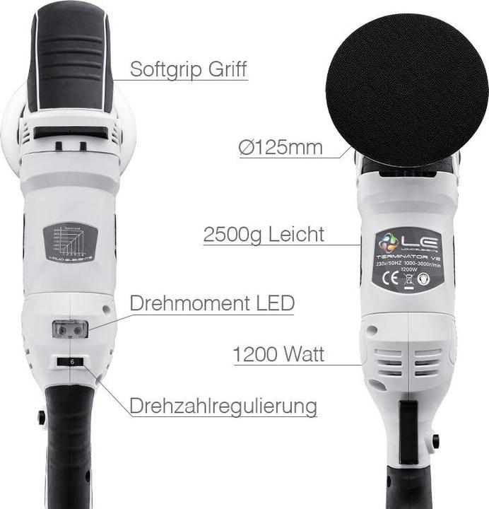 Image du produit Liquid Elements Terminator V2 (Ponceuse multi, 1200 W)