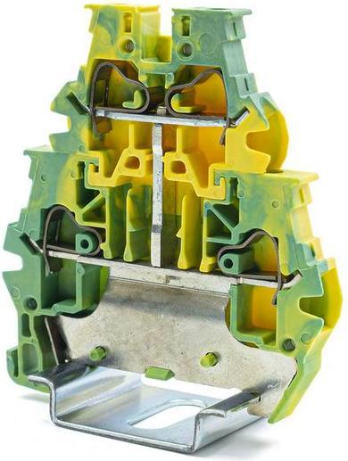 Produktbild RS PRO Schutzleiterklemme, DIN-Hutschiene, 1-polig