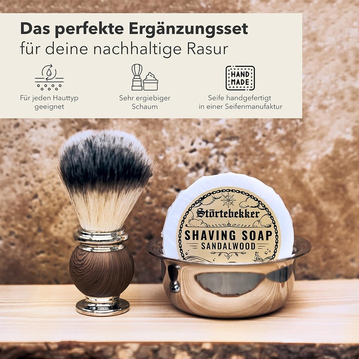 Produktbild Störtebekker Premium Rasierhobel Set