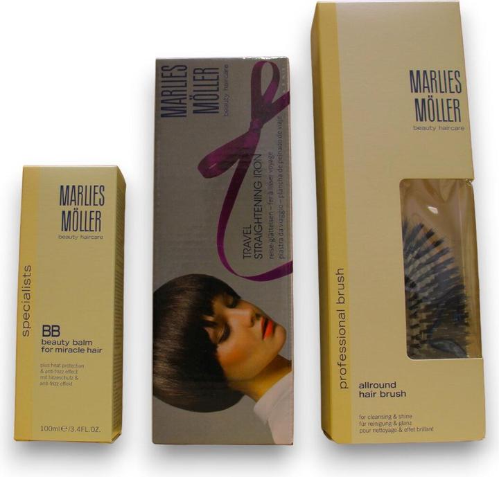Image du produit Juvena Marlies Moller Specialists Keratin Hair Oil Conditioner Sleek Shine 100 Ml Set (Kit de soins capillaires)