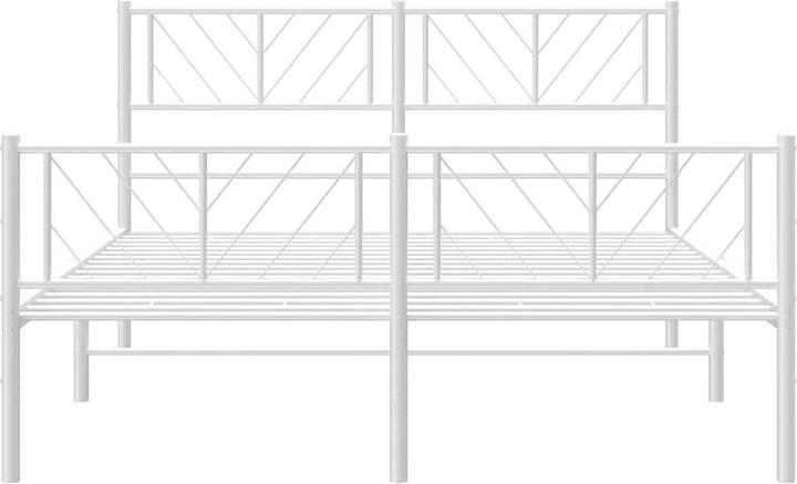 Produktbild vidaXL Metall Bettgestell (150 x 200 cm)