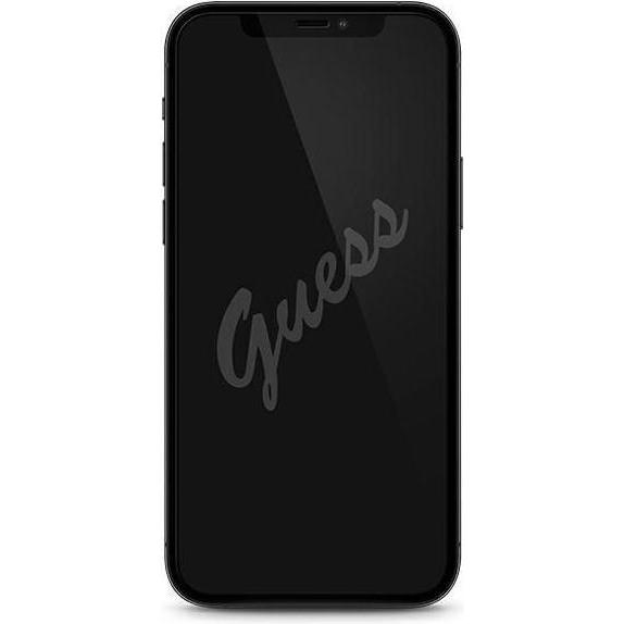 Thumbnail - Guess Schutzglas (1 Stück, Apple iPhone 12), Smartphone Schutzfolie, Schwarz
