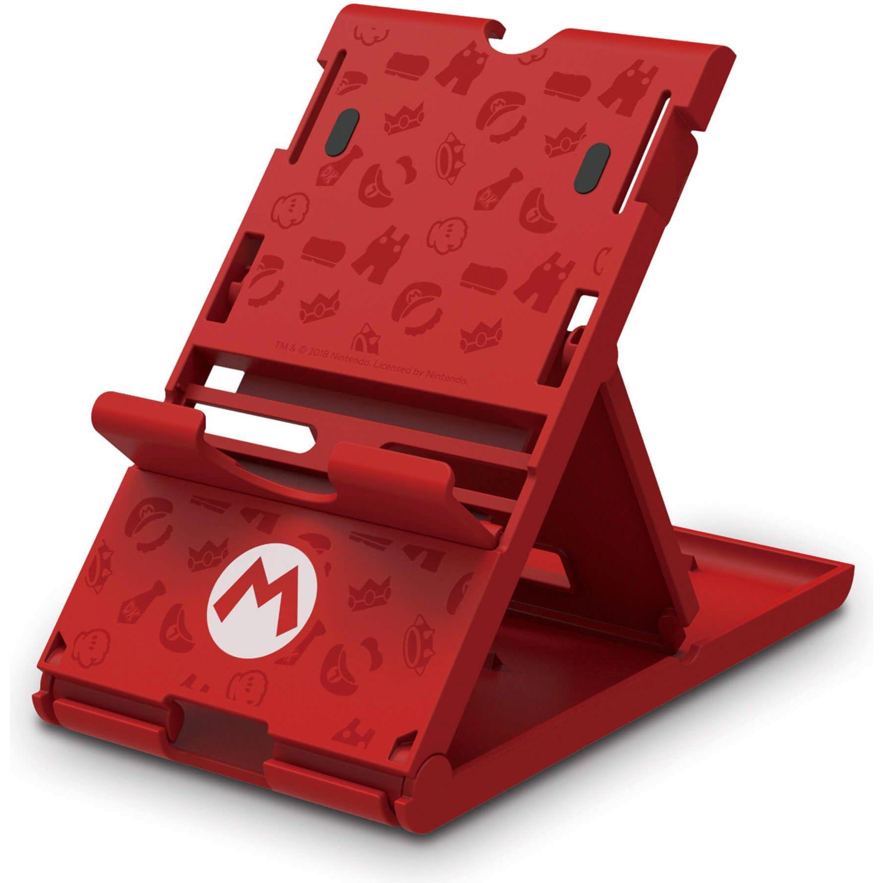 Thumbnail - HORI Playstand - Mario (Switch), Weiteres Gaming Zubehör, Rot