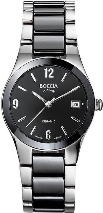 Immagine prodotto Boccia 3189-02 Orologio da donna in ceramica e titanio 32mm 5ATM (Orologio da polso analogico, 32 mm)