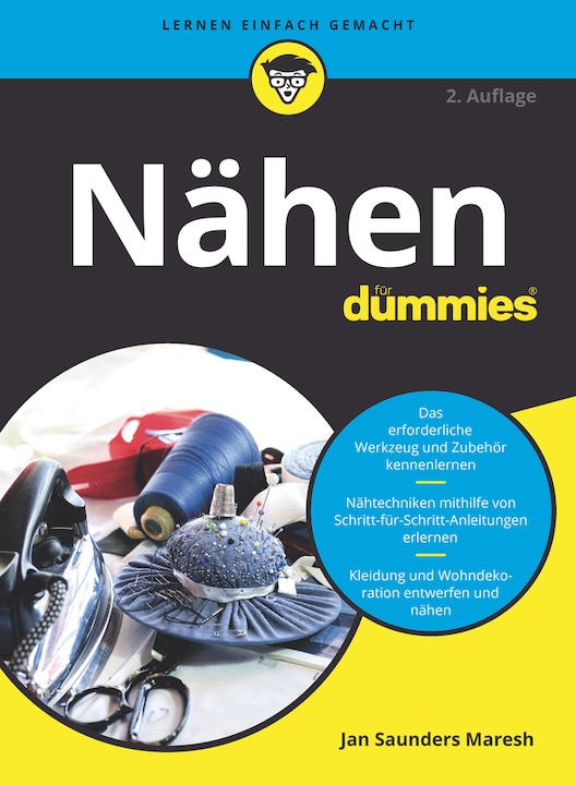 Produktbild Nähen für Dummies (Deutsch, Jan Saunders Maresh, 2012)