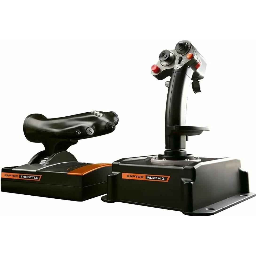 Blade FR-Tec Raptor HOTAS (Joystick Mach 1 + Throttle) PC (PC), Controller gaming, Nero