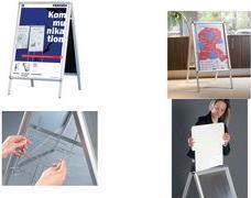 Immagine prodotto Franken Cestello per opuscoli appeso per stand di poster (A4)