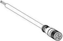 Produktbild Molex M12,MIC,5W,Fem-free,PVC cable,5m