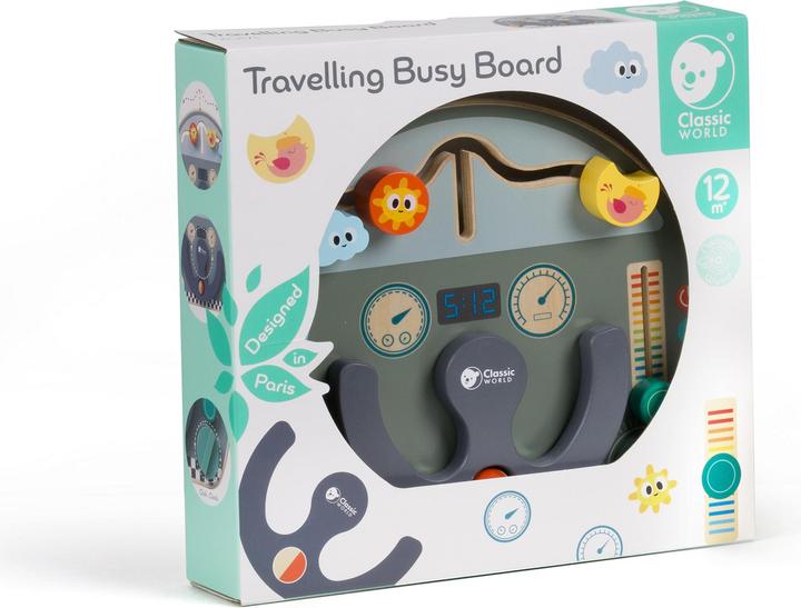 Produktbild Classic World Holzaktivitäten Reiseschild Verkehr