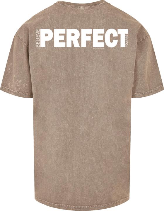 Image du produit Merchcode Believe Front Acid Washed Heavy Oversized Tee - 112543 (L)