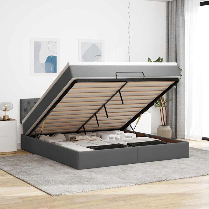 Produktbild vidaXL Ottoman-Bett (160 x 200 cm)