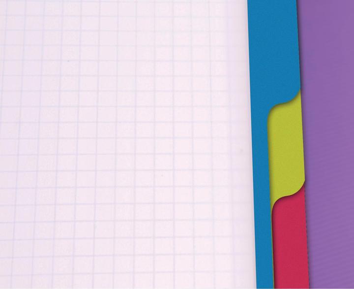 Produktbild Clairefontaine Linicolor Evolutiv Book (A5+, Kariert, Harter Einband)