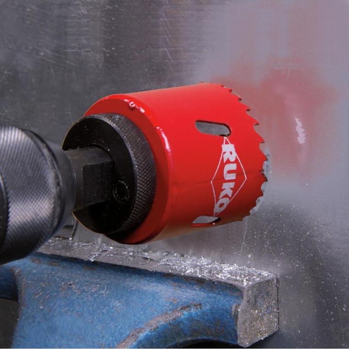 Actual product image Ruko HSS Bi-Metal Hole Saws red.Ø 32.0 mm / 38.0 mm (32 mm)