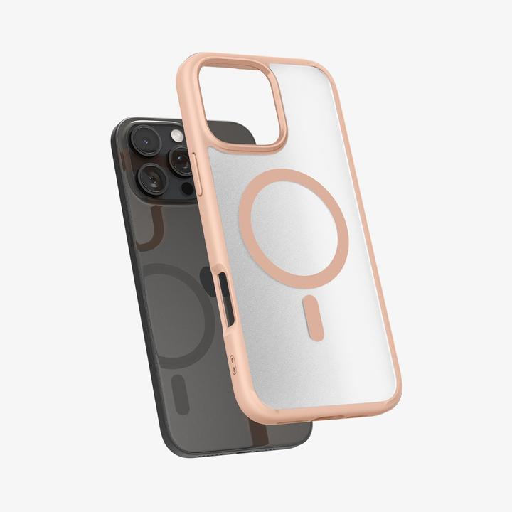 Produktbild Spigen Ultra Hybrid TPU Back Cover Rosa/Durchsichtig Magnetisch Apple iPhone 16 Pro (Apple iPhone 16 Pro)