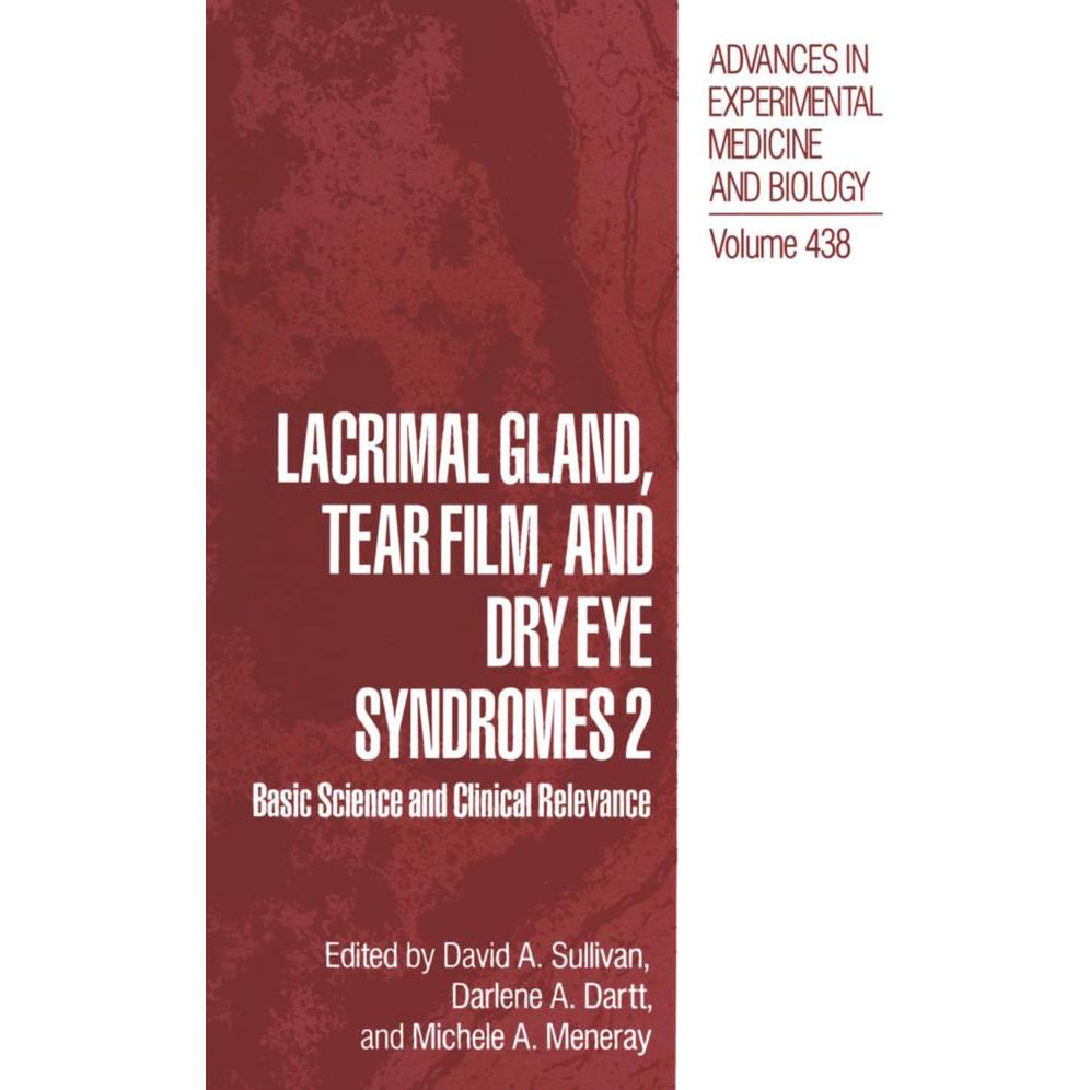 Lacrimal Gland, Tear Film, and Dry Eye Syndromes 2, Fachbücher