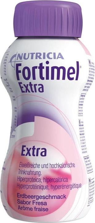 Actual product image Fortimel Protein 2Kcal Strawberry (Strawberry, 4 x)