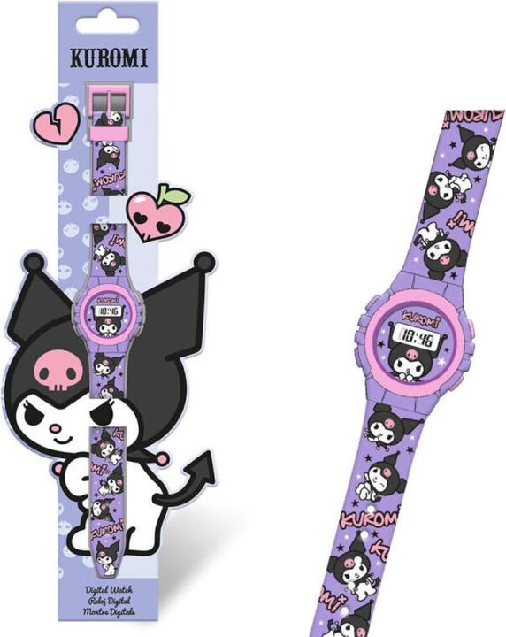 Produktbild Kids Euroswan Hello Kitty Kuromi digital watch (Digitaluhr, 290 mm)