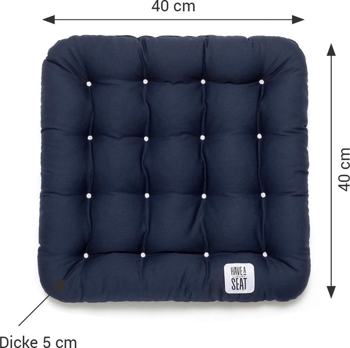 Immagine prodotto Have A Seat Cuscino di seduta (40 x 40 x 5 cm)