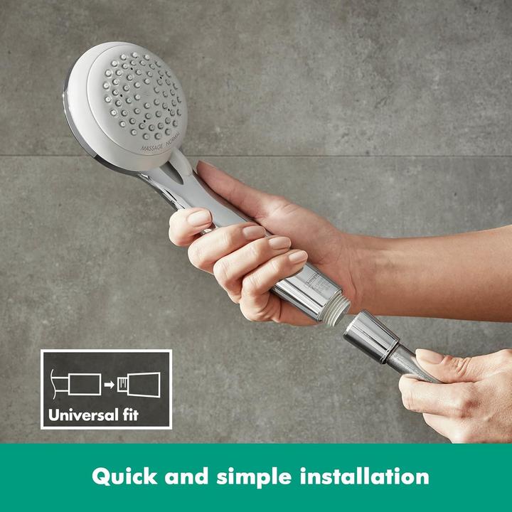 Produktbild hansgrohe Duschkopf Crometta 85 mit 2 Strahlarten (2 Strahlarten)