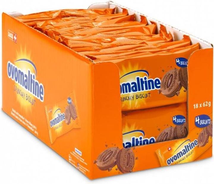 Image du produit Ovomaltine biscuit croustillant (18 pcs, 1116 g)
