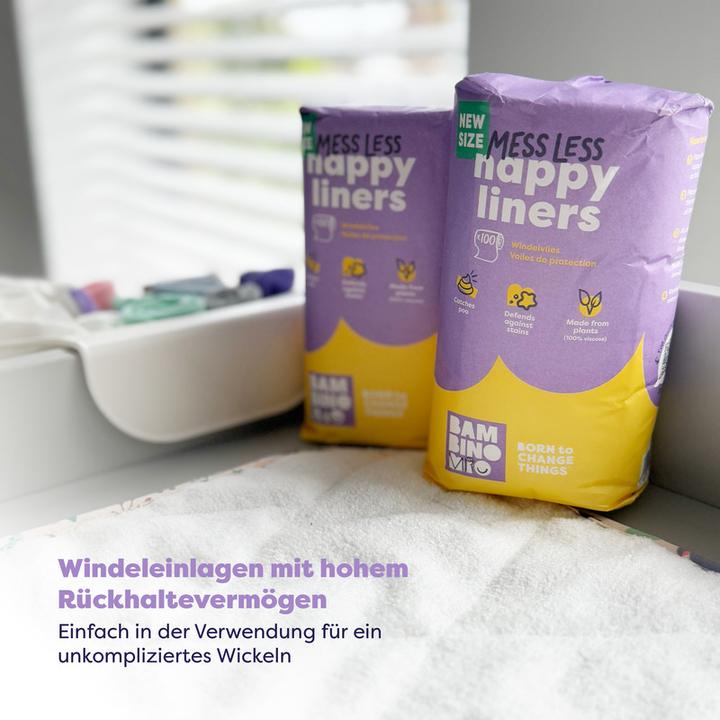 Actual product image Bambino Mio Nappy fleece (100 pcs.)