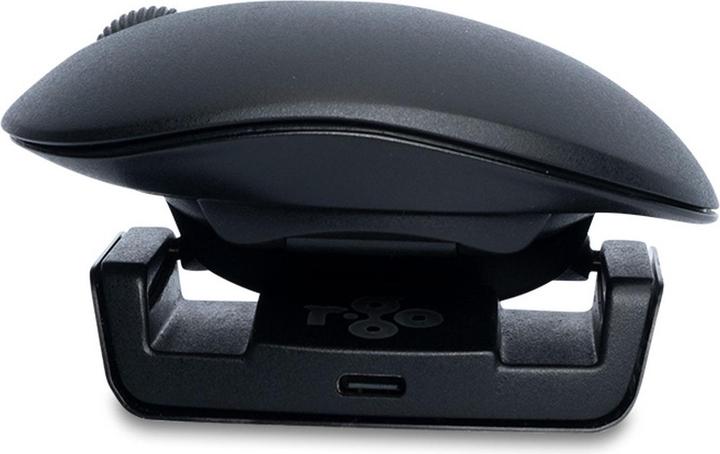 Actual product image R-Go Tools R-Go Mouse Twister ergonomic ambidextrous USB and Bluetooth bw (Cable, Wireless)