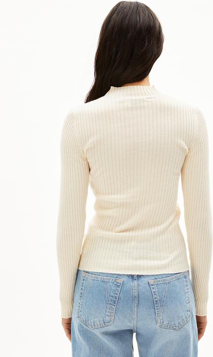 Immagine prodotto Armedangels Alaania Pullover Stand-Up Collar Oatmilk (XS)