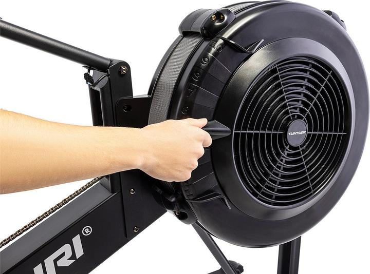 Actual product image Tunturi Fitrow 80i Rowing Sicker - Rowing machine fitness - Foldable rowing device - 10 resistance l