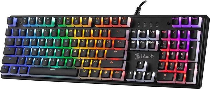 Actual product image A4Tech Mechanical Keyboard BLOODY S510R Pudding (Blue Switch) (US, Cable)