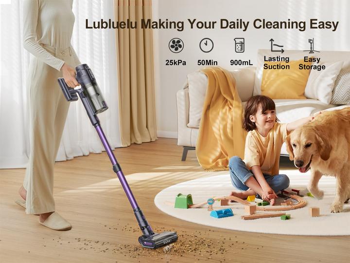 Produktbild Lubluelu L7 cordless upright vacuum cleaner