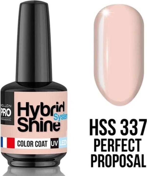 Immagine prodotto Mollon Pro Mol Hss 337 Nude & Pastel - Semi-Permanent Hybrid Shine (Nudo e pastello)