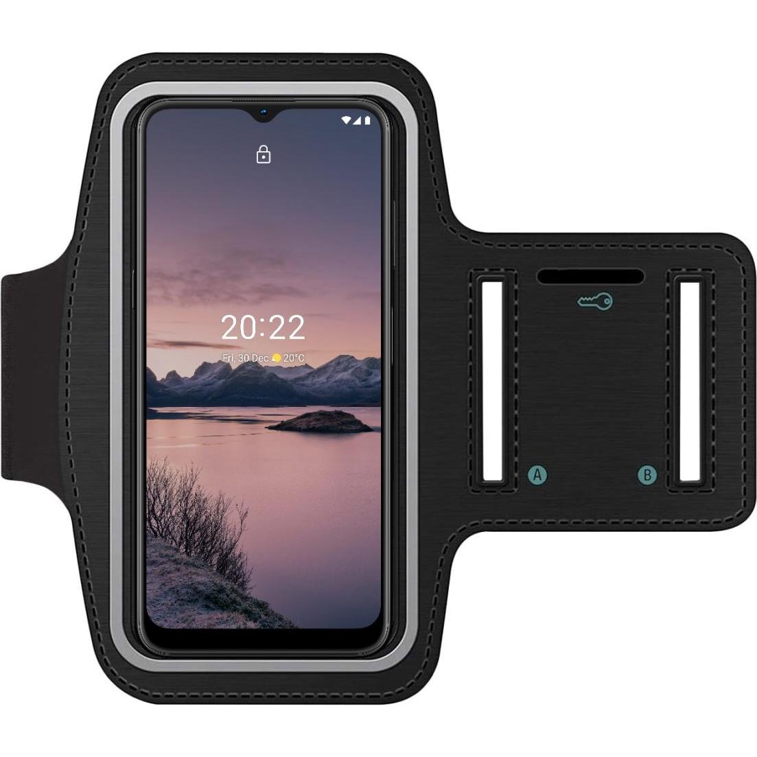 Thumbnail - SmartFitness Nokia G21 Handy Sport Armband, Smartphone Sportarmband, Schwarz