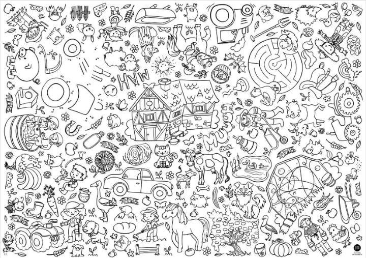 Image du produit Jeka Tischdecke Bauernhof