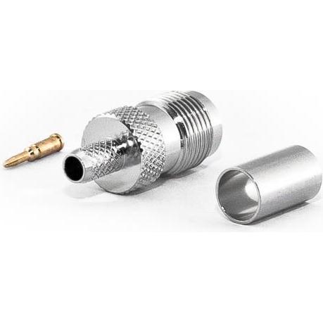 Thumbnail - Varia RP-TNC-Buchse für RG58 Kabel, Crimp Version, Elektronikkabel + Stecker