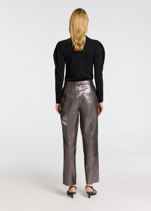 Produktbild Selected Femme Drapiertes Oberteil mit langen Ärmeln (XS)