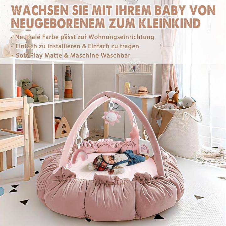 Produktbild Mallify Baby-Spielbogen mit Spieldecke