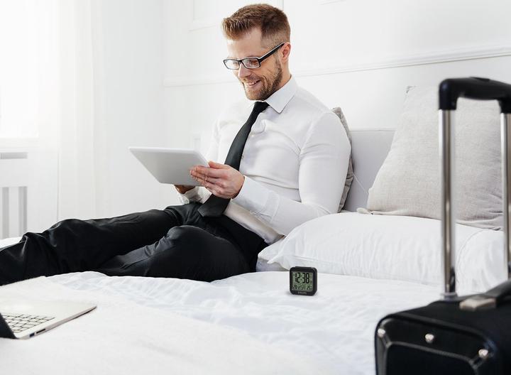 Immagine prodotto Oregon Scientific Explore Scientific RDC 1008 Sveglia digitale Nero