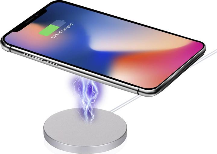 Produktbild Grundig Qi Ladestation mit integriertem USB Kabel, 15 W (15 W)