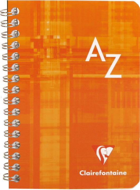 Actual product image Clairefontaine Spiral notebook (9.5 x 14 cm, Checked, Hardcover)