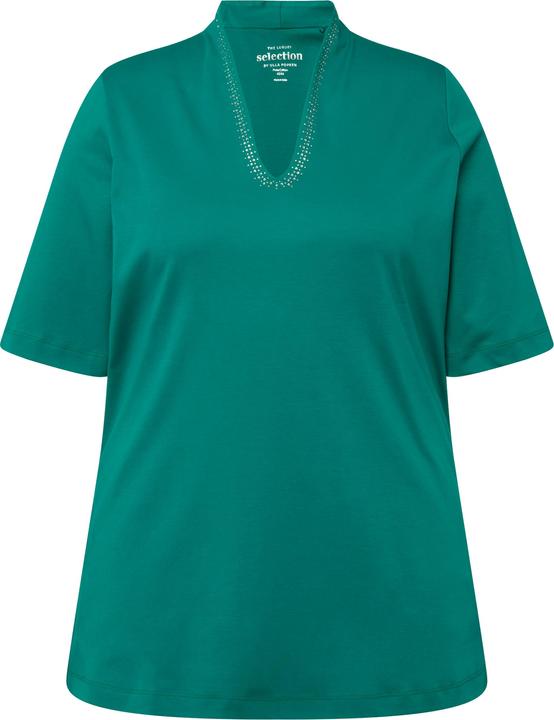 Produktbild Ulla Popken T-Shirt, A-Linie, Kelchkragen, Halbarm (46, 48)