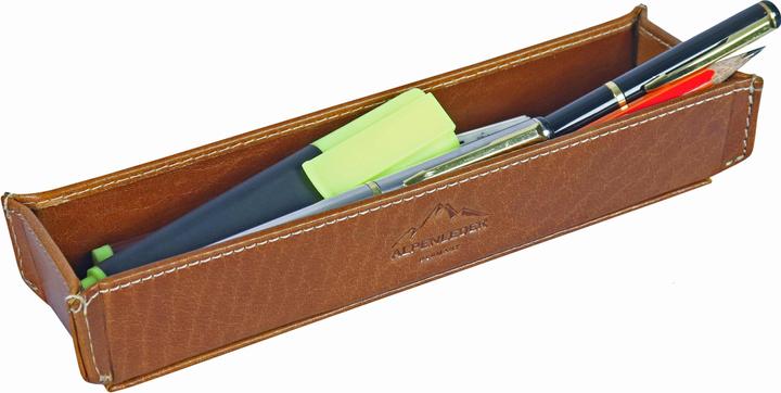 Image du produit Alpenleder Porte-stylo Zenta Marron
