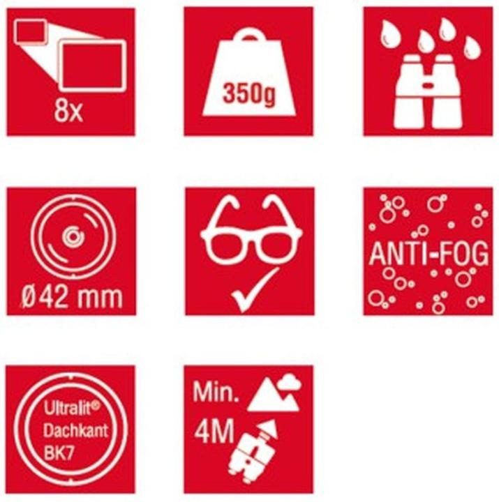 Image du produit Braun Photo Monoculaire Braun 8 x 42 (8 x, 42 mm)