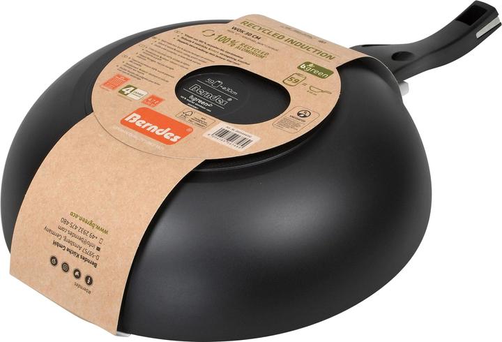 Produktbild Berndes Wok Alu Recycled Induction 30 cm (30 cm, Bratpfanne, Aluminium)
