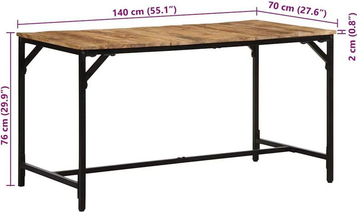 Image du produit vidaXL Esstisch