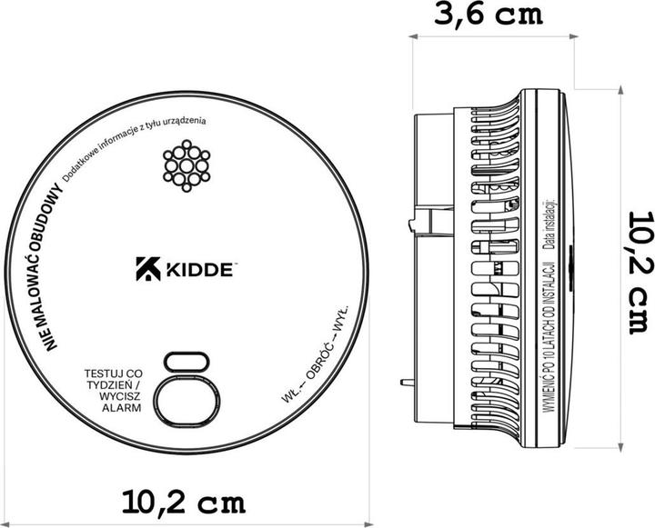 Image du produit Kidde Zestaw czujek dymu 2030-DSR3