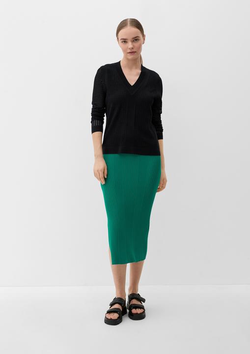 Image du produit S.Oliver Strickpullover Pullover mit Lochmuster (32)