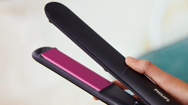 Image du produit Philips Tongs de défrisage StraightCare Essential ThermoProtect BHS375 / 00 (Fer plat)