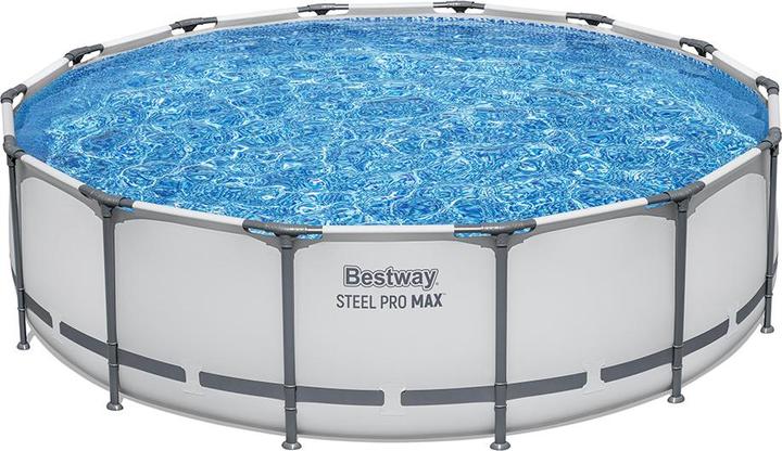 Image du produit Bestway Steel Pro MAX Frame-Pool Komplet t-Set, rund 427 x 107 cm (427 x 107 cm)