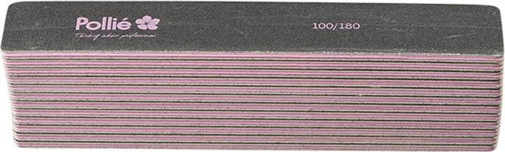 Produktbild Pollie Black Square Nail File 100/180 28x178mm With Bag 1 Unit