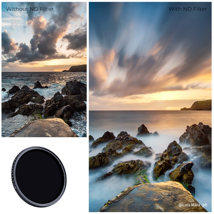 Produktbild K&F Concept Filter Slim 46 mm MV36 (46 mm, ND- / Graufilter)